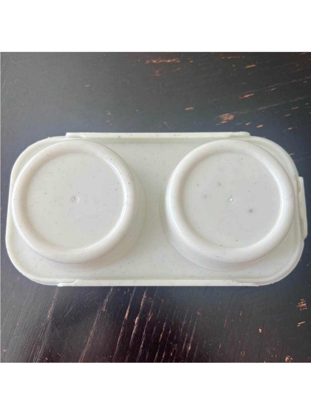 White Speckled Food Storage Container